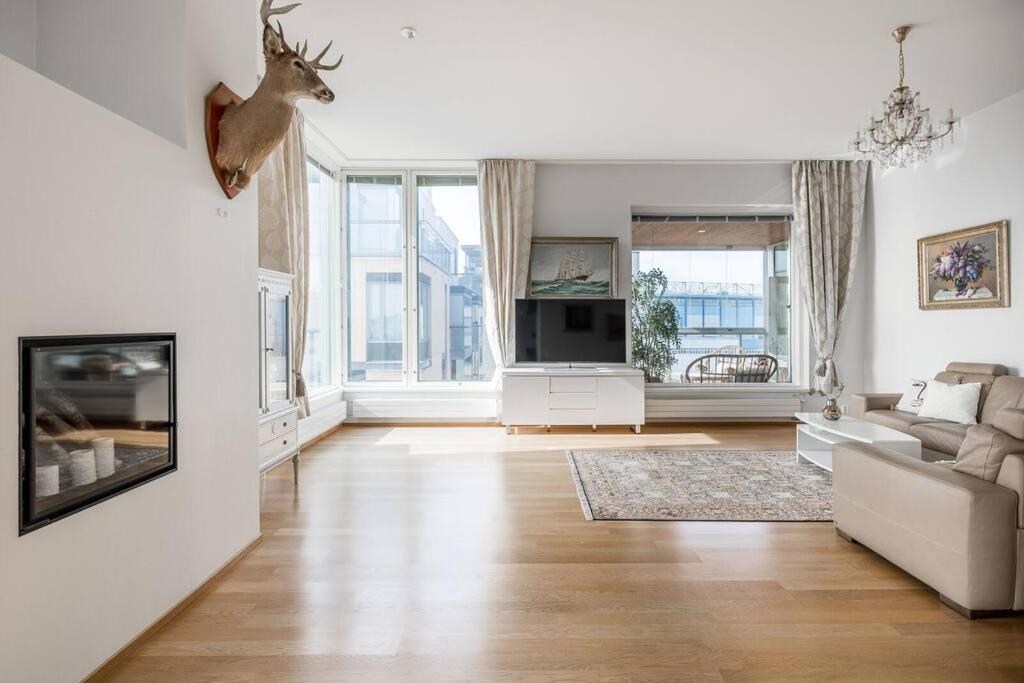 Spacious Home With Four Terrace, Sauna, Sea View Helsinki Exterior foto